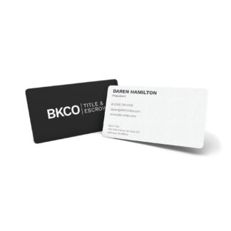 BKCO Title & Escrow Business Cards