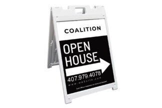 Coalition | 18 x 24 Signicade® MDX A-Frame sign