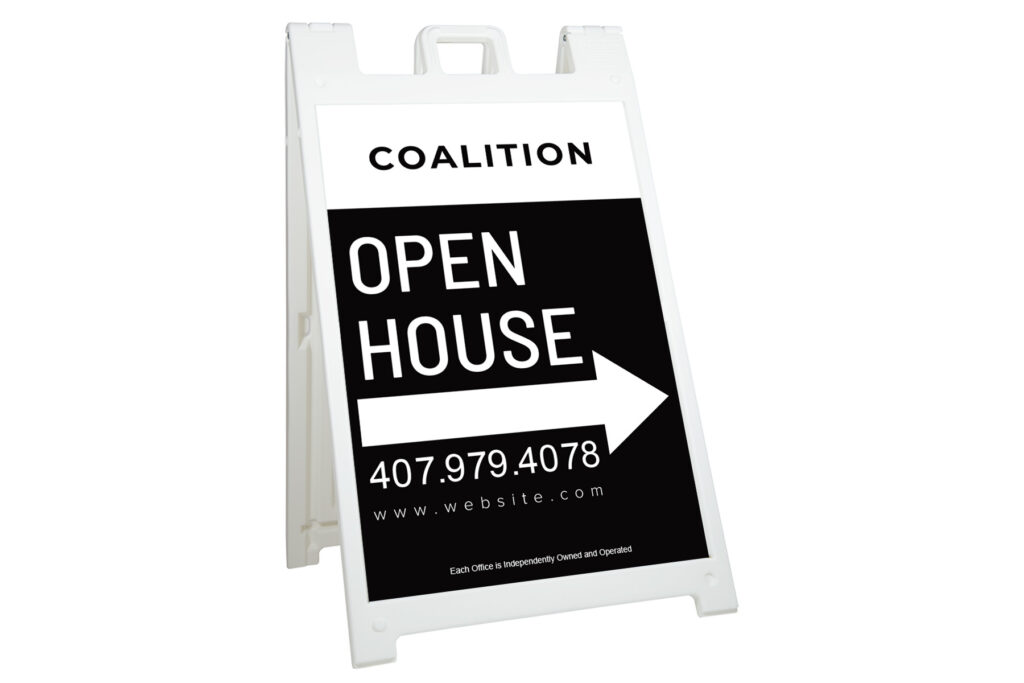 Coalition | 24x36 Signicade® Deluxe A-Frame signs