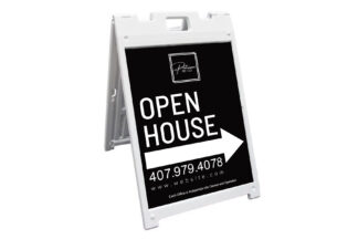 Platinum Re-Co | 18 x 24 Signicade® MDX A-Frame sign
