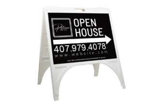 Platinum Re-Co | Quik Sign® 24 x 18 A Frame Sign