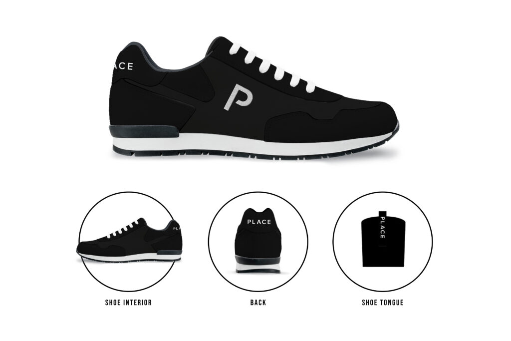 PLACE | Black Shoes