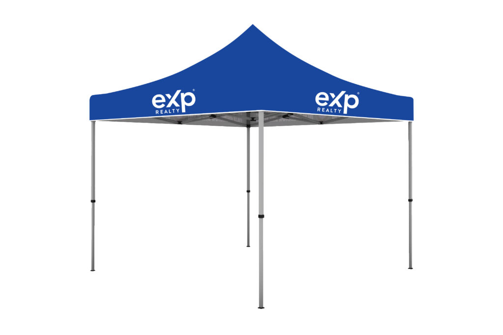 eXp Realty | Brand Blue 10 ft. Aluminum Canopy Tent