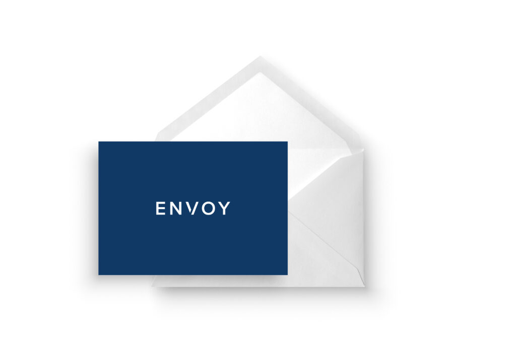 Envoy | Above and Beyond Box Greeting card- Note from Stu