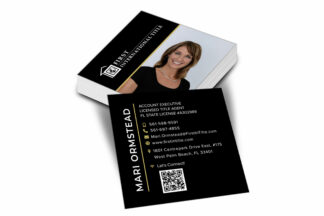 First International Title Square Business Cards