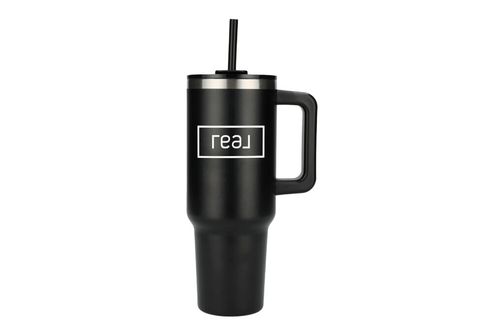Real | Double Wall Insulated Tumbler W/ Handle