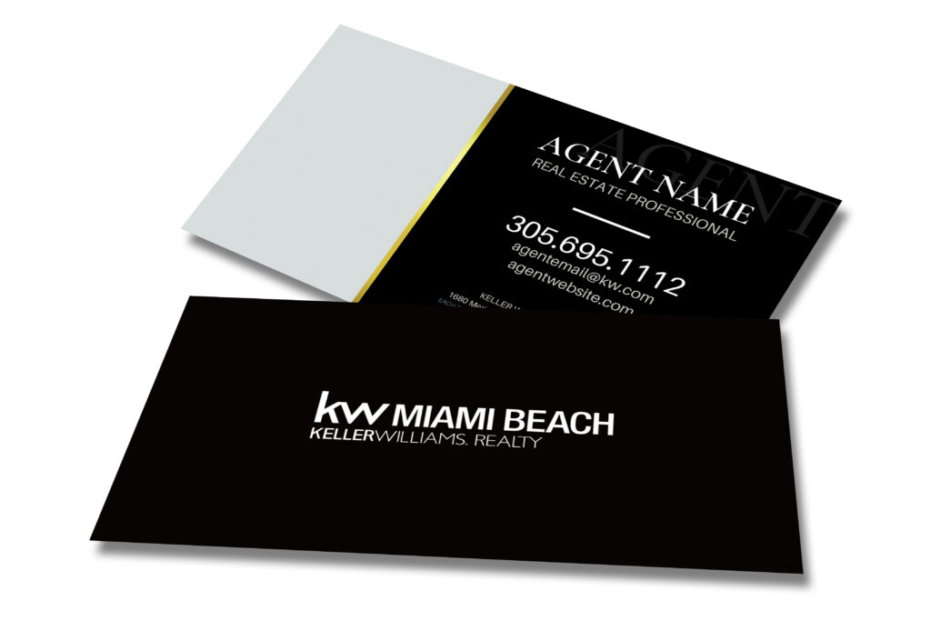 KWMB | Standard Dark DBA Business Card