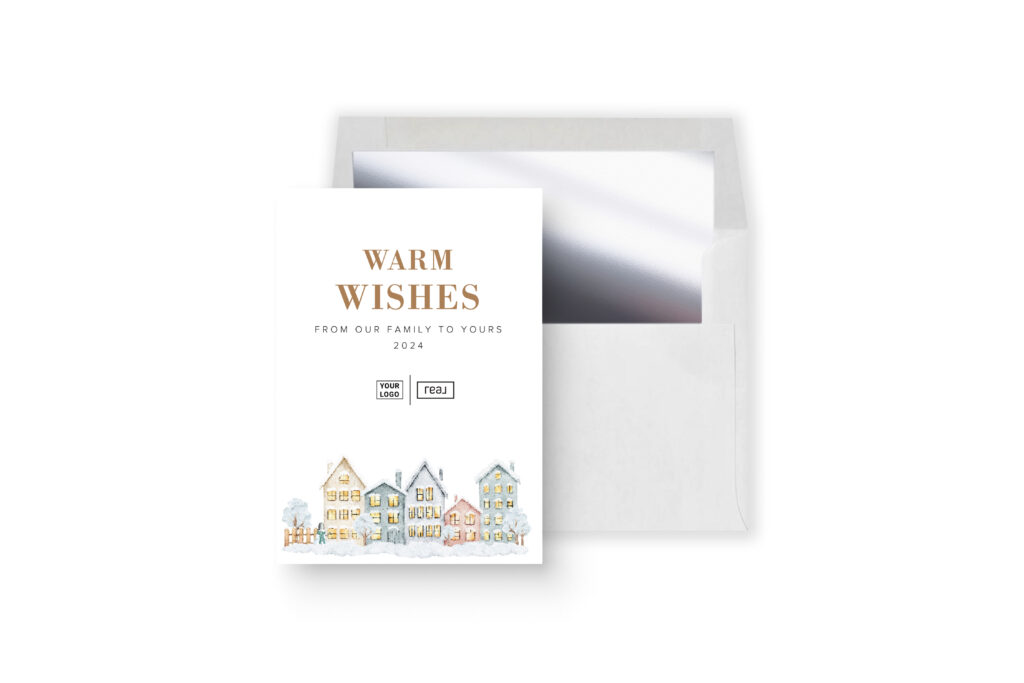 Holiday Greeting Cards - Warm Wishes
