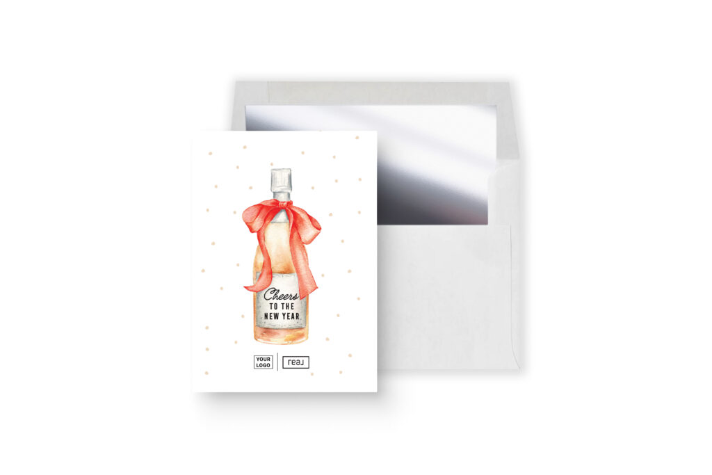 Holiday Greeting Cards - Cheers to the New Year