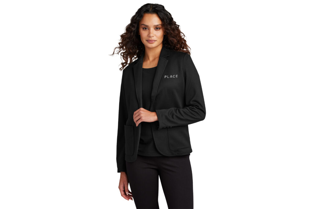 PLACE | Women’s Relaxed Knit Blazer