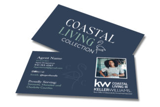 Coastal Living Custom Business Card